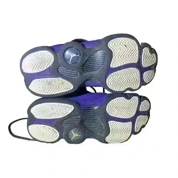 Nike Air Jordan 13 Retro GS Court Purple Shoes 3.5Y - Picture 9 of 13